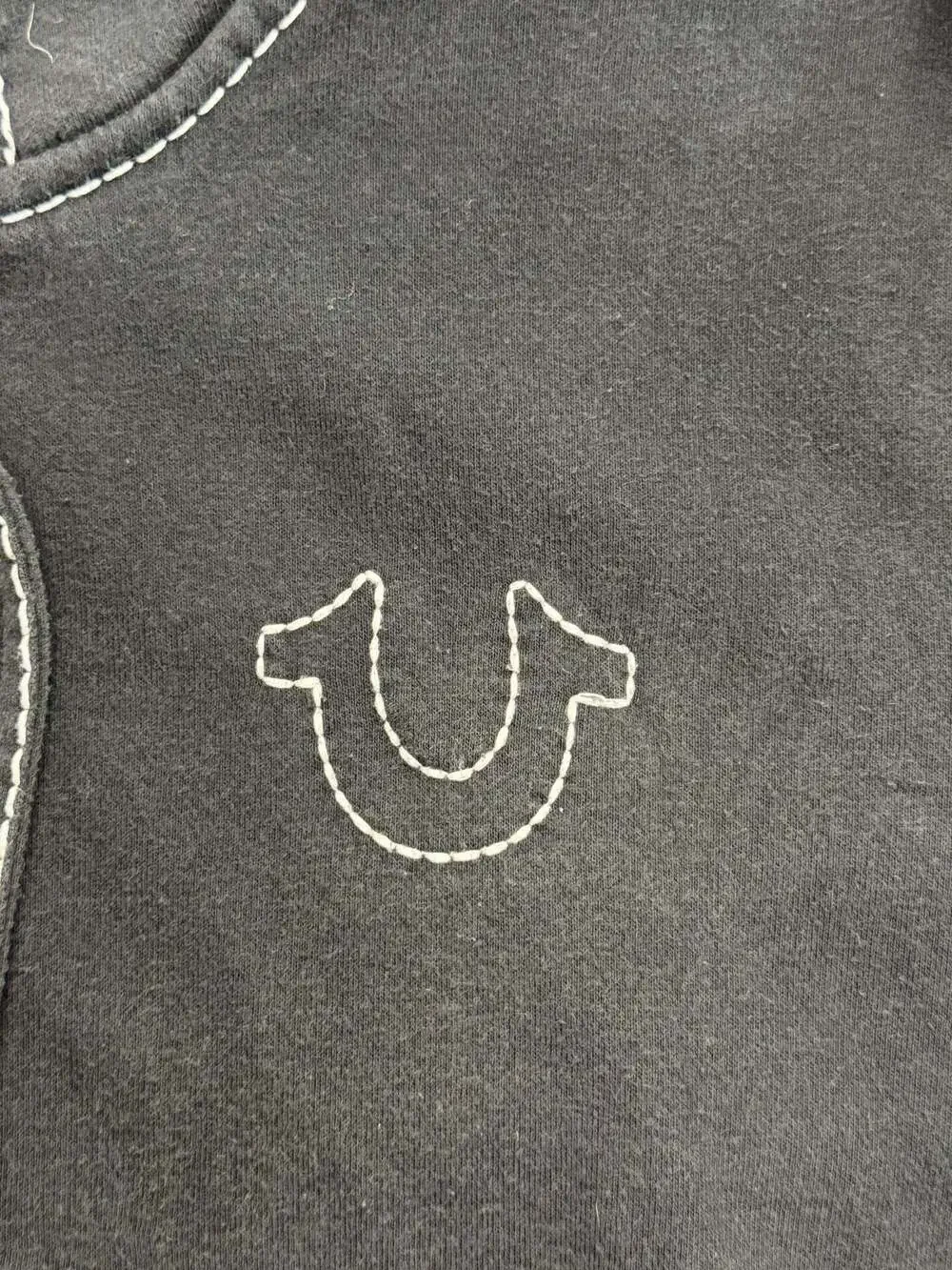 True Religion Big T World Tour Full-Zip Fleece Hoodie